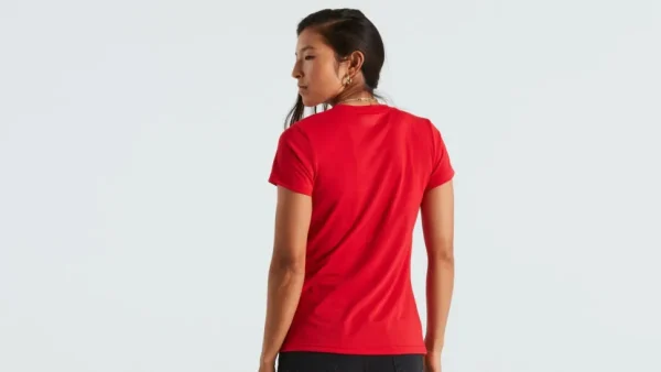 Camiseta de manga corta con logotipo Specialized para mujer