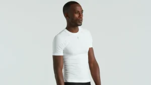 Men's Seamless Light Short Sleeve Base Layer