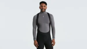 Men's Seamless Roll Neck Long Sleeve Base Layer